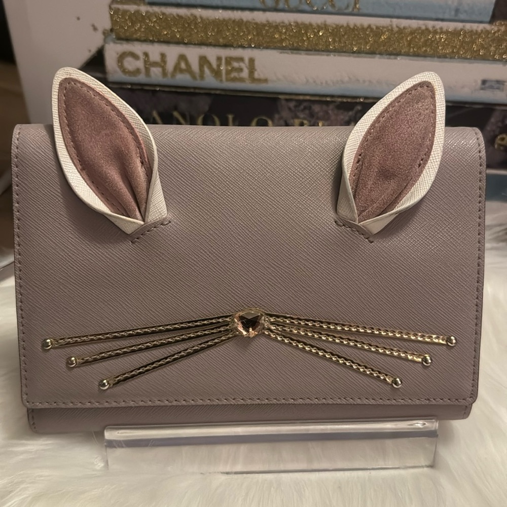 Kate spade “hop to it” wallet/crossbody wrislet